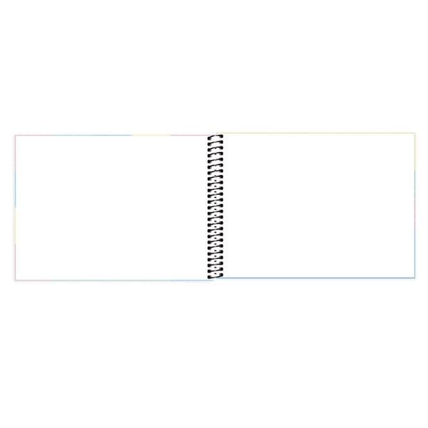 Caderno Cartografia e Desenho Capa Dura 80 folhas, Disney Tsum Tsum Xadrez, Spiral, 2280844 - PT 1 UN