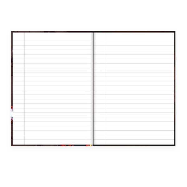 Caderno 1/4 capa dura costurado 80 folhas, Vingadores Avengers Marvel Homem de Ferro, Spiral, 2280448 - PT 1 UN
