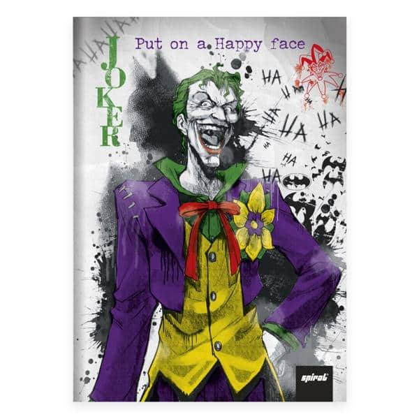 Caderno Universitário Capa Dura Costurado 80 folhas, Joker, Spiral, 2280240 - PT 1 UN