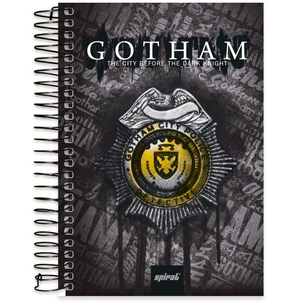 Caderno 1/4 Espiral Capa Dura 80 folhas, Gotham, Spiral, 2265872 - PT 1 UN