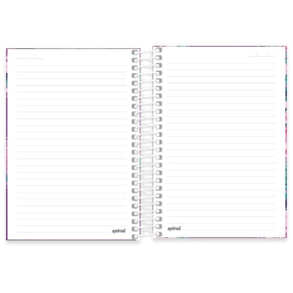 Caderno 1/4 Espiral Capa Dura 80 folhas, Hang Loose Roxo, Spiral, 2265896 - PT 1 UN