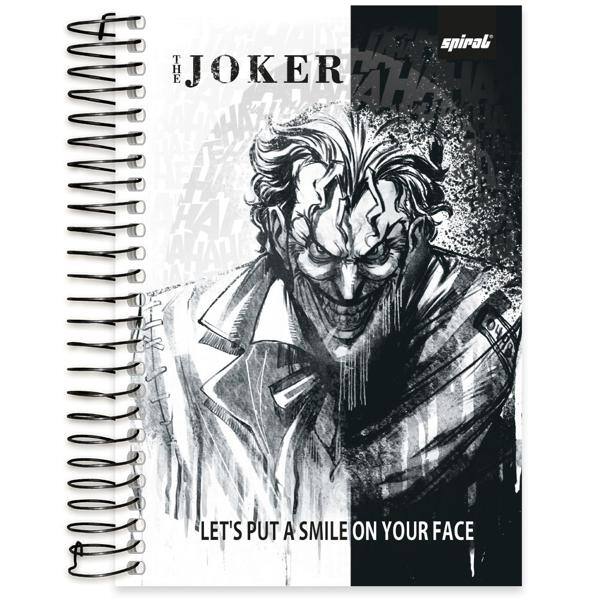 Caderno 1/4 Espiral Capa Dura 80 folhas, Joker, Spiral, 2265940 - PT 1 UN