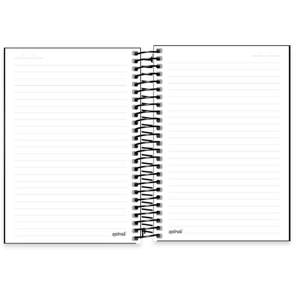 Caderno 1/4 espiral capa dura 80 folhas, Xbox, 2276120, Spiral - PT 1 UN