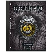 Caderno universitário 1x1 80 folhas coladas wireless Gotham 2230399 Spiral PT 1 UN