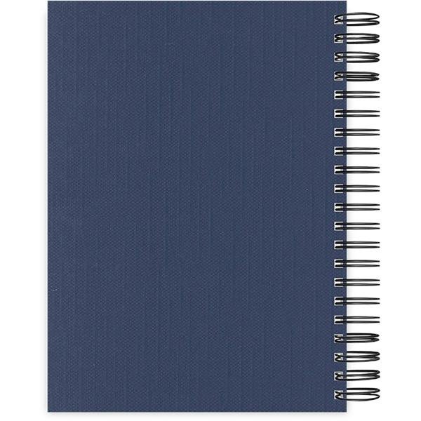 Caderno Executivo Universitário 160 Folhas Brief Executive Azul Marinho Spiral - PT 1 UN