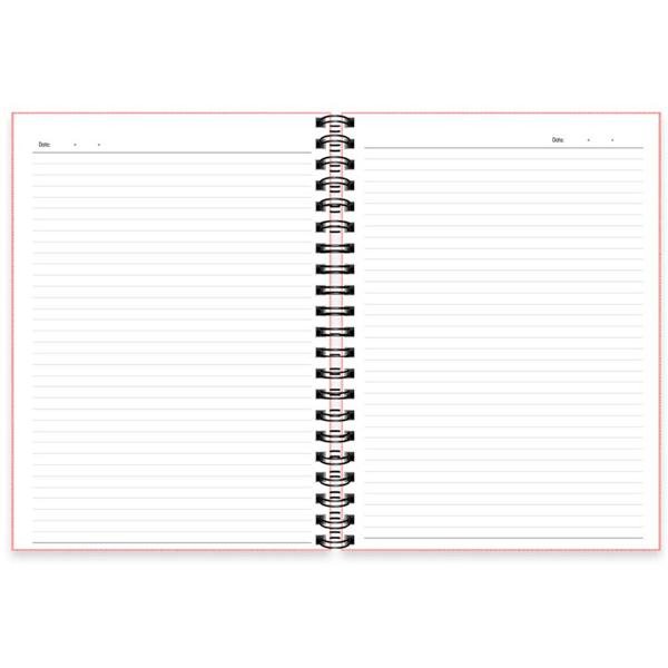 Caderno Executivo Universitário 160 Folhas Brief Executive Rosa Spiral - PT 1 UN