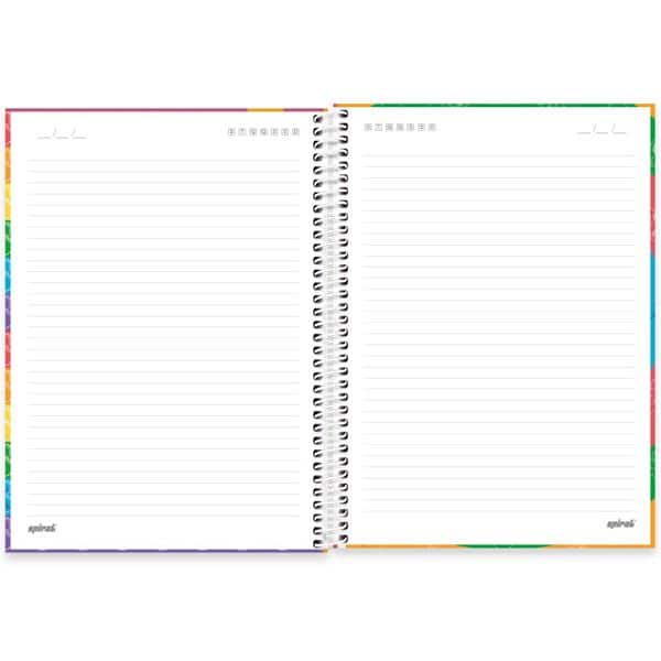 Caderno universitário capa dura 1x1 80 folhas, Disney Minnie Pop It, Spiral, 2266923 - PT 1 UN