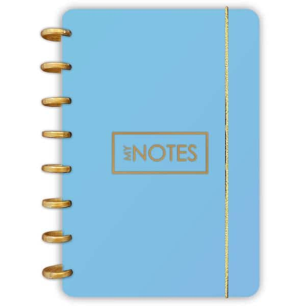 Caderno de disco 80 folhas P, 213x145mm, Azul, 3066, Abyara - PT 1 UN