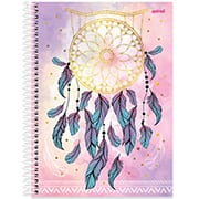 Caderno universitário capa dura, 1x1, 80 folhas, Dreams, 2369610, Spiral Dms - PT 1 UN