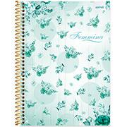 Caderno universitário capa dura, 1x1, 80 folhas, Femmina, 2369696, Spiral Fem - PT 1 UN