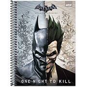 Caderno universitário capa dura, 1x1 80 folhas, Batman Game, 2351103, Spiral Btg - PT 1 UN Caderno universitário capa dura, 1x1 80 folhas, Batman Game, 2351103, Spiral Btg - PT 1 UN