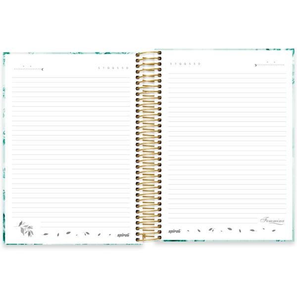 Caderno universitário capa dura, 10x1, 160 folhas, Femmina, 2348905, Spiral Fem - PT 1 UN