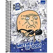 Caderno universitário capa dura, 10x1, 160 folhas, Meme Maniacs, 2348943, Spiral Mm - PT 1 UN Caderno universitário capa dura, 10x1, 160 folhas, Meme Maniacs, 2348943, Spiral Mm - PT 1 UN