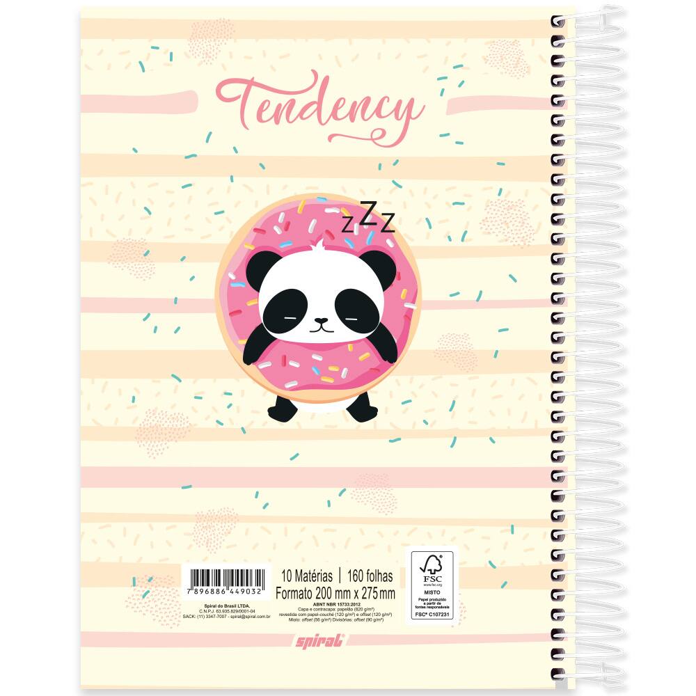 Caderno De Desenho Infantil - Panda 2