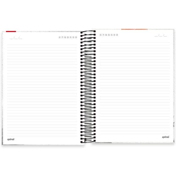 Caderno universitário capa dura, 10x1, 160 folhas, Zen, 2369863, Spiral Zen - PT 1 UN