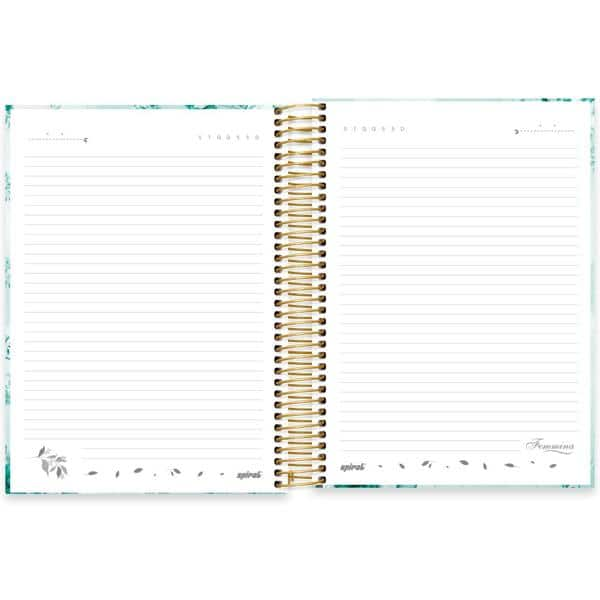 Caderno universitário capa dura, 20x1, 320 folhas, Femmina, 2370111, Spiral Fem - PT 1 UN