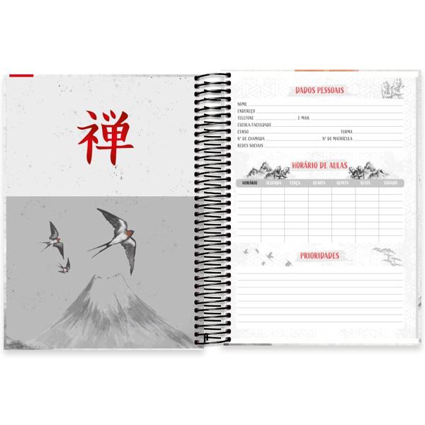 Caderno universitário capa dura, 20x1, 320 folhas, Zen, 2370272, Spiral Zen - PT 1 UN