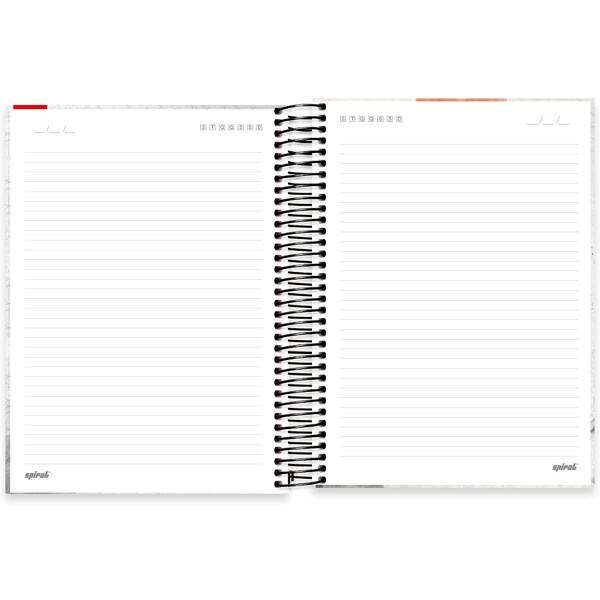 Caderno universitário capa dura, 20x1, 320 folhas, Zen, 2370272, Spiral Zen - PT 1 UN