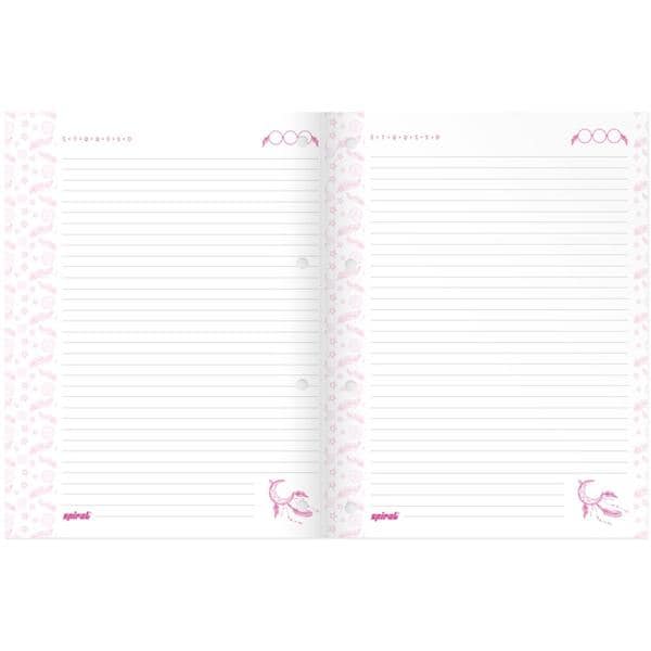 Caderno universitário wireless com folhas coladas, 1x1, 80 folhas, Dream, 2349902, Spiral Dms - PT 1 UN