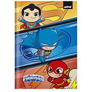 Caderno 1/4 Capa Dura Brochura Costurado 80 Folhas, DC Super Friends, Spiral, 2374034 - PT 1 UN Caderno 1/4 Capa Dura Brochura Costurado 80 Folhas, DC Super Friends, Spiral, 2374034 - PT 1 UN
