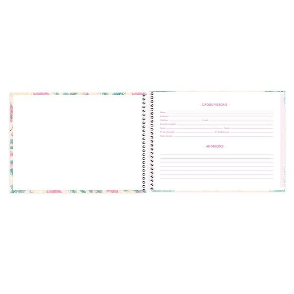 Caderno cartografia e desenho capa dura 48 folhas Tendency Flamingo, Spiral, 2349360 - PT 1 UN