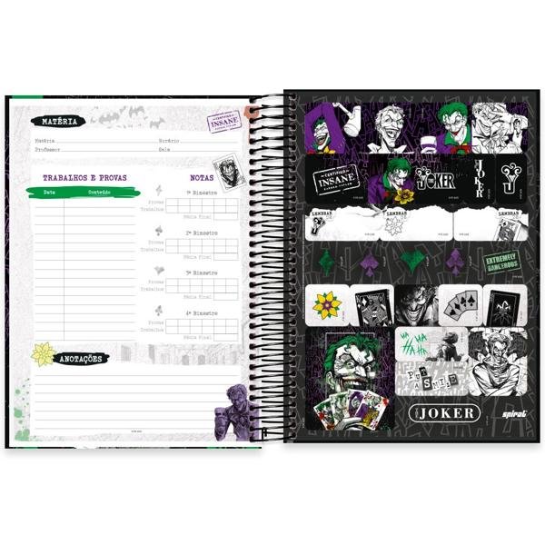 Caderno universitário capa dura, 20x1, 320 folhas, Joker, 2333567, Spiral Jok - PT 1 UN