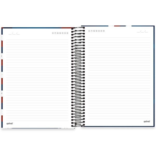 Caderno universitário capa dura, 20x1, 320 folhas, PSG, 2333611, Spiral Psg - PT 1 UN