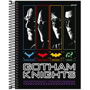 Caderno Universitário Capa Dura 15x1 240 Folhas Gotham Knight Spiral - PT 1 UN