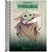 Caderno universitário capa dura, 15x1, 240 folhas, Mandalorian, 2333420, Spiral Man - PT 1 UN Caderno universitário capa dura, 15x1, 240 folhas, Mandalorian, 2333420, Spiral Man - PT 1 UN