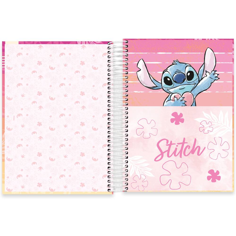 Caderno de desenho lilo e stitch