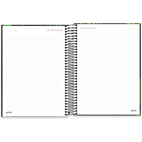 Caderno universitário capa dura, 15x1, 240 folhas, Xbox, 2333444, Spiral Xbox - PT 1 UN