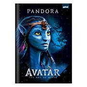 Caderno Universitário, Capa Dura, Brochura, Costurado, 80 Folhas, Avatar, Disney, 2333697, Spiral - PT 1 UN