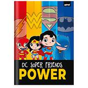 Caderno Universitário capa dura, Costurado, 80 folhas, Super Friends, 2333734, Spiral Frd - PT 1 UN Caderno Universitário capa dura, Costurado, 80 folhas, Super Friends, 2333734, Spiral Frd - PT 1 UN