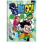Caderno Universitário Capa Dura Brochura Costurado 80 Folhas, Titans Go, 2373167, Spiral Ttg - PT 1 UN Caderno Universitário Capa Dura Brochura Costurado 80 Folhas, Titans Go, 2373167, Spiral Ttg - PT 1 UN