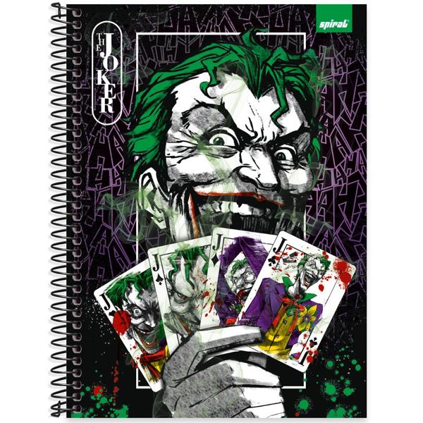 Caderno universitário capa dura, 1x1 80 folhas, Joker, 2352087, Spiral Jok - PT 1 UN