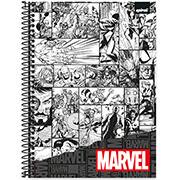 Caderno universitário capa dura, 1x1 80 folhas, Red Brick, 2371897, Spiral Mvb - PT 1 UN