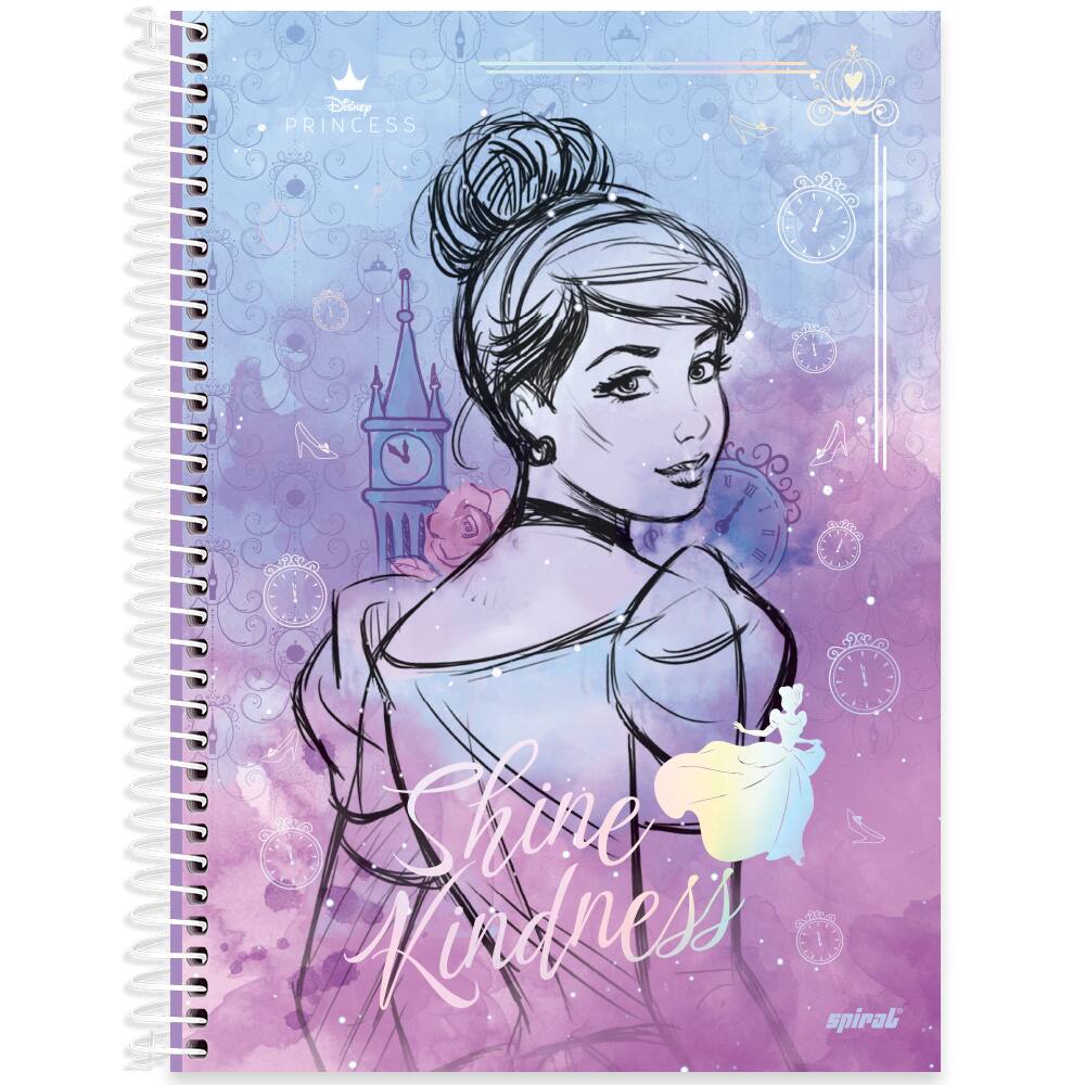 LIVRO DE ATIVIDADES E COLORIR DISNEY PRINCESAS - C/ ESPIRAL