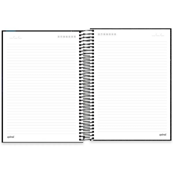 Caderno universitário capa dura, 10x1, 160 folhas, Avatar, 2372368, Spiral Ava- PT 1 UN