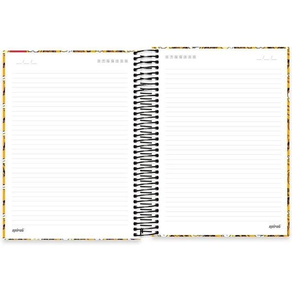 Caderno universitário capa dura, 10x1, 160 folhas, Garfield, 2332850, Spiral Gar - PT 1 UN