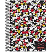Caderno Universitário Capa Dura 10x1 160 Folhas Mickey Disney Clássico Spiral - PT 1 UN Caderno Universitário Capa Dura 10x1 160 Folhas Mickey Disney Clássico Spiral - PT 1 UN
