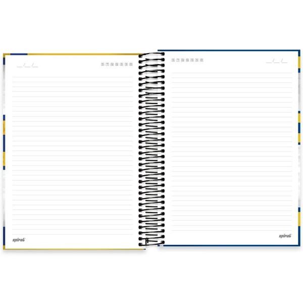 Caderno universitário capa dura, 10x1, 160 folhas, NBA, 2372450, Spiral Nba - PT 1 UN