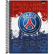 Caderno universitário capa dura, 10x1, 160 folhas, PSG, 2372535, Spiral Psg - PT 1 UN