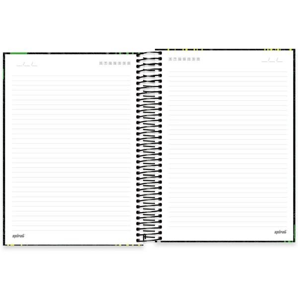 Caderno universitário capa dura, 10x1, 160 folhas, Xbox, 2333253, Spiral Xbox - PT 1 UN