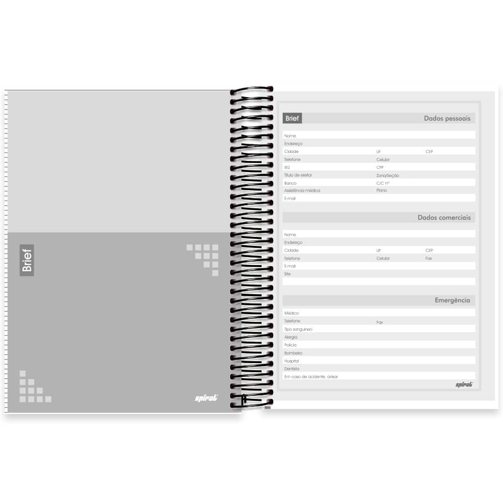 Caderno Espiral SCP - 546 A Notebook