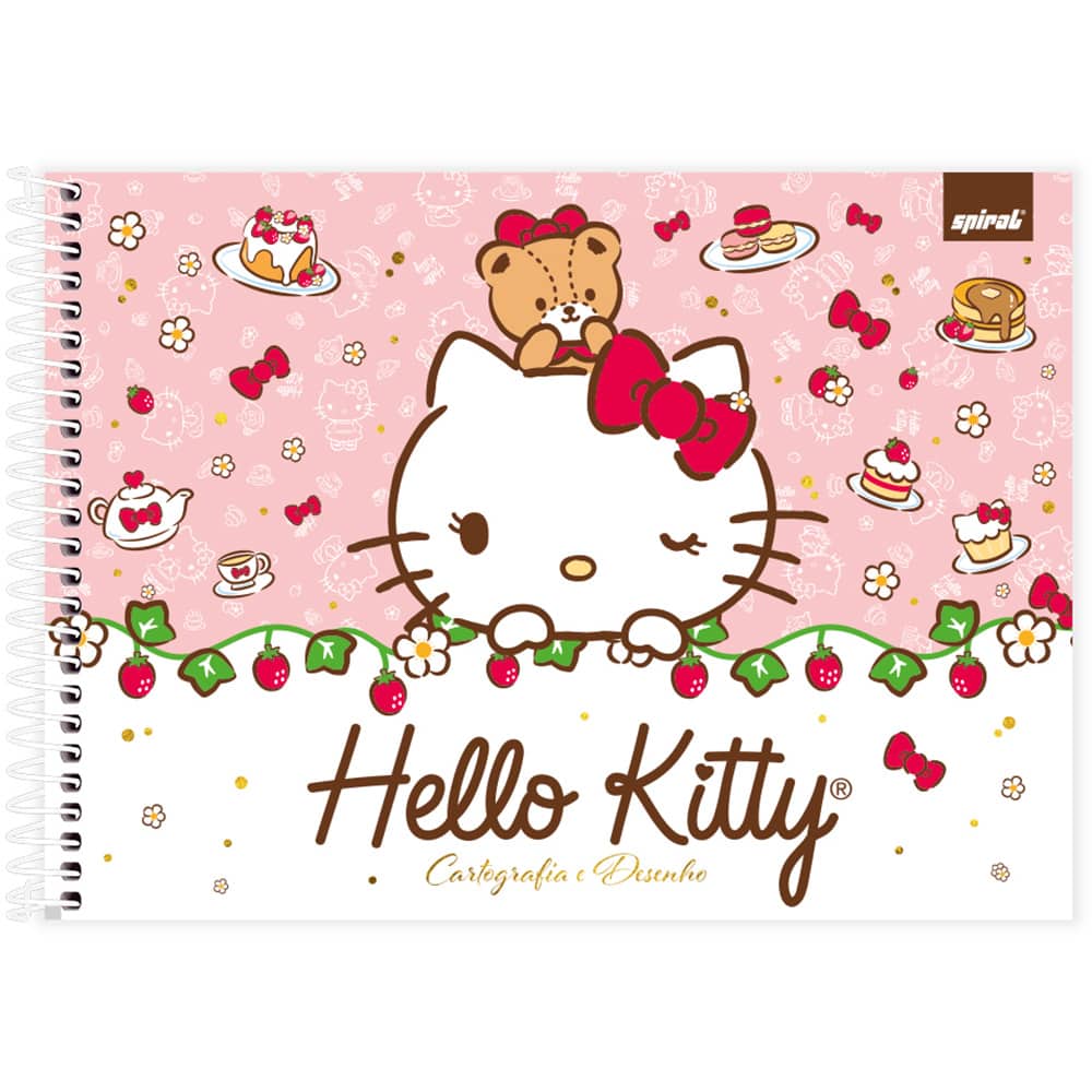 Desenhos de Hello Kitty - Como desenhar Hello Kitty passo a passo