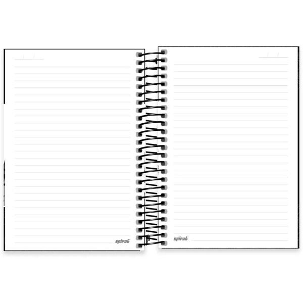 Caderno 1/4 capa dura espiral 160 folhas Playstation, Spiral, 2369481 - PT 1 UN