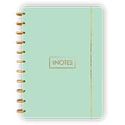 Caderno de Disco, Verde, 80 folhas, 210x290mm, 3240, Abyara  PT 1 UN PT 1 UN