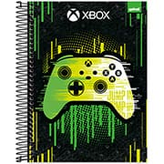 Caderno universitário capa dura, 20x1, 320 folhas, Xbox, 2333338, Spiral Xbox - PT 1 UN