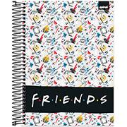 Caderno universitário capa dura, 15x1, 240 folhas, Friends, 2333352, Spiral Frd - PT 1 UN Caderno universitário capa dura, 15x1, 240 folhas, Friends, 2333352, Spiral Frd - PT 1 UN