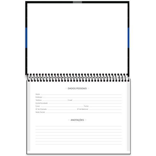 Caderno cartografia e desenho capa dura espiral superior 80 folhas Playstation, Spiral, 2334380- PT 1 UN